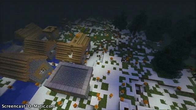 welcome to snowman village minecraft смотреть онлайн