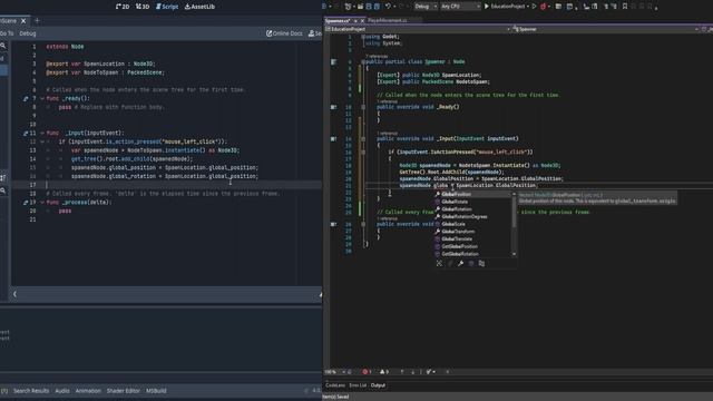 Godot Beginners | 02 Creation/Deletion GDScript AND C# смотреть онлайн