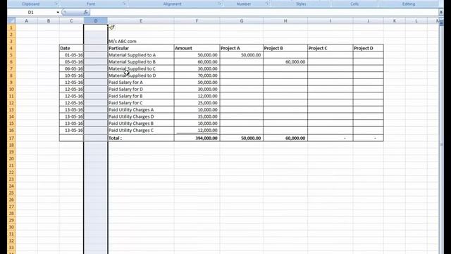 Project Job Costing Excel-based смотреть онлайн