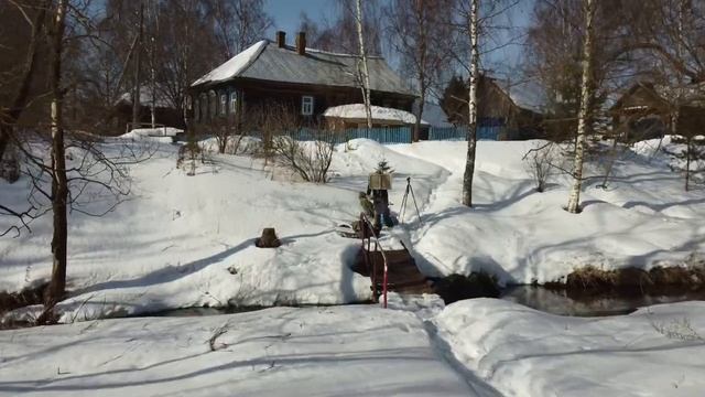 Пленэр. "Баньки", 50х70, холст,масло. Художник Максим Сидоренко. смотреть онлайн
