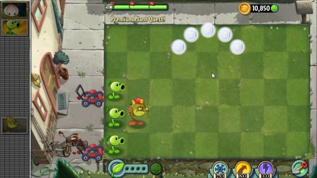 Plants vs Zombies 2 - Planta Premium "Power Lily" & Party Walkthrough смотреть онлайн
