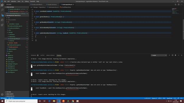 Aula #16 - Curso Express API REST com [ NESTJS ] + [ MONGODB ] смотреть онлайн