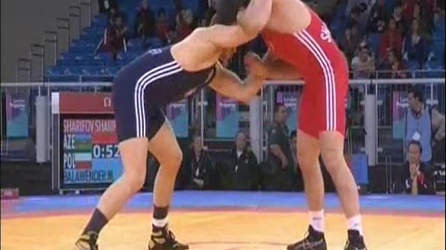 Wrestling Freestyle 84kg 1/2 Final AZE-POL смотреть онлайн