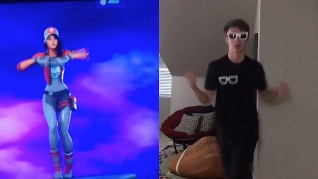 Spooky Scary Skeleton dance got added to fortnite! смотреть онлайн