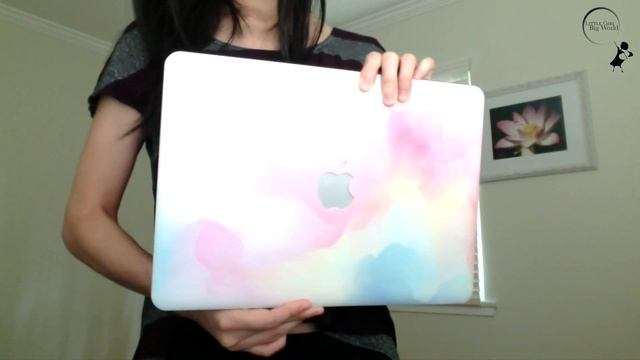 KEC Macbook Case | Oil Painting Collection - Rainbow Mist @ www.kecshop.com смотреть онлайн