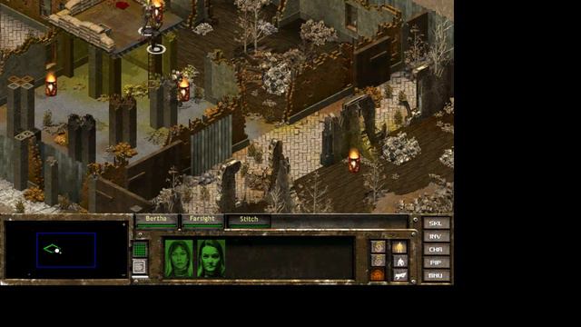 Lets Play Fallout Tactics: Brotherhood of Steel BLIND part 2: DAMMIT FARSIGHT!. смотреть онлайн