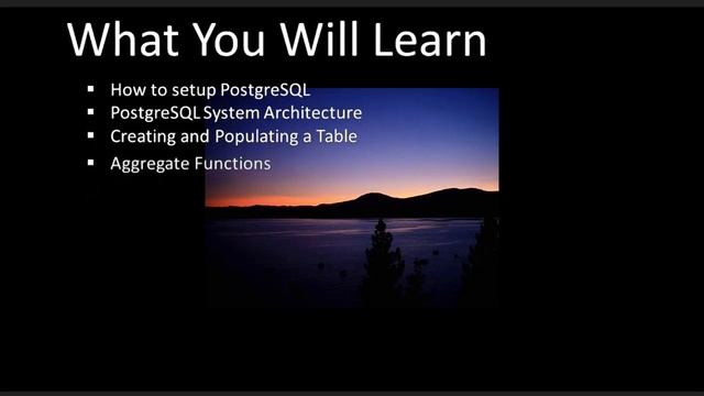 PostgreSql смотреть онлайн