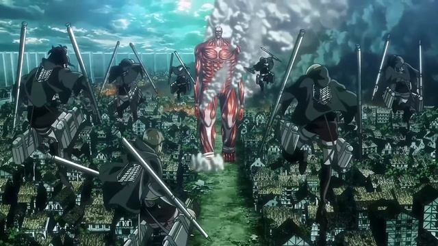Attack On Titans - All Openings (1-9) | 4K 60FPS смотреть онлайн