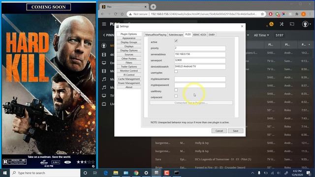 MoviePoster Plex Plugin Configuration смотреть онлайн