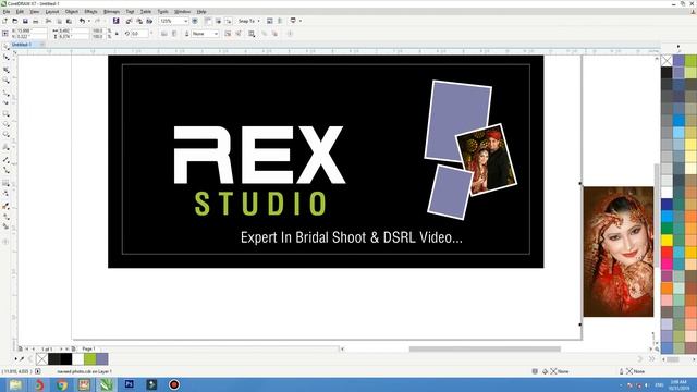 Studio Banner Design Coreldraw || Urdu | हिंदी|| #Graphic House смотреть онлайн