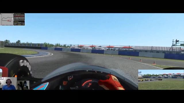 Getting destroyed at Donington 93, ASR F1s in rFactor 2 смотреть онлайн