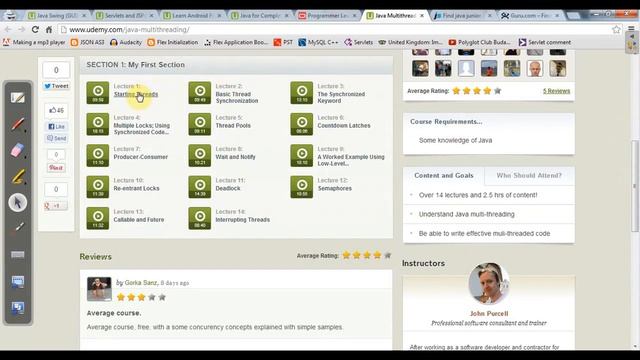 3.Java tutorial - Getting a Job and What to Study After Completing Basic Java смотреть онлайн
