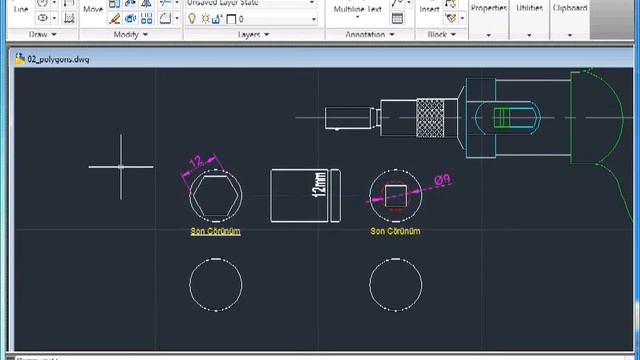 AutoCAD 2011 eğitimi (29) смотреть онлайн