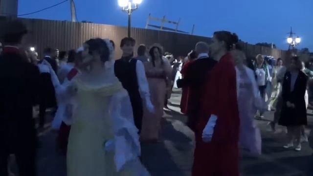Шведский танец «Анна Мария» 2. Ночной Пушкинский бал смотреть онлайн