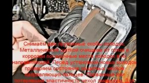 замена передних тормозных колодок на лада ларгус