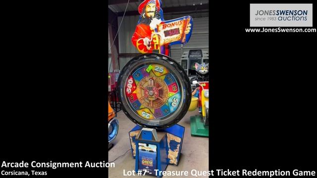Lot #7 Treasure Quest Ticket Redemption Arcade Game смотреть онлайн