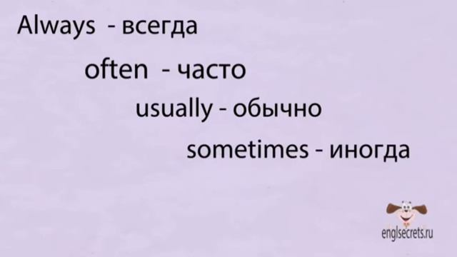 Present Simple Affirmative смотреть онлайн