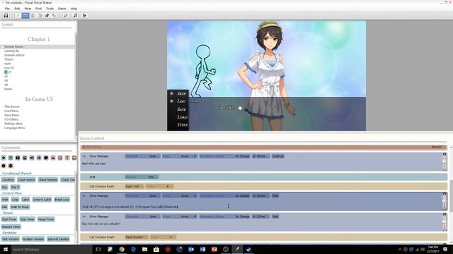 Visual Novel Maker Tutorial - Name Remembrance - Episode 16 смотреть онлайн