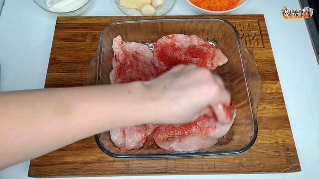 Новогодняя курочка под лисьей шубкой/ Лучший рецепт на праздничный стол смотреть онлайн