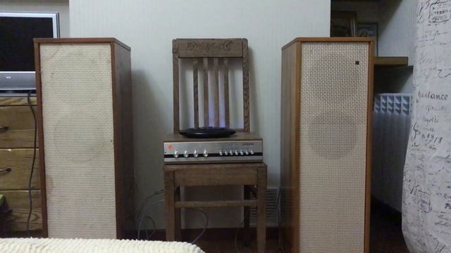Колонки от Эстония-4, усилитель Korting (germanium transistors) смотреть онлайн