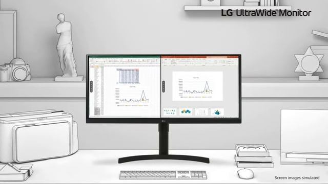 Blakc friday 2020! LG 34WN650-W 34-Inch 21:9 UltraWide Full HD (2560 x 1080) IPS Display смотреть онлайн