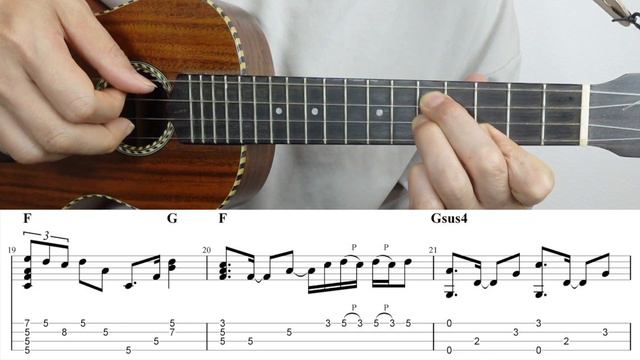Sally (Vasco Rossi) [Ukulele Fingerstyle] Play-Along with TABs *PDF available смотреть онлайн