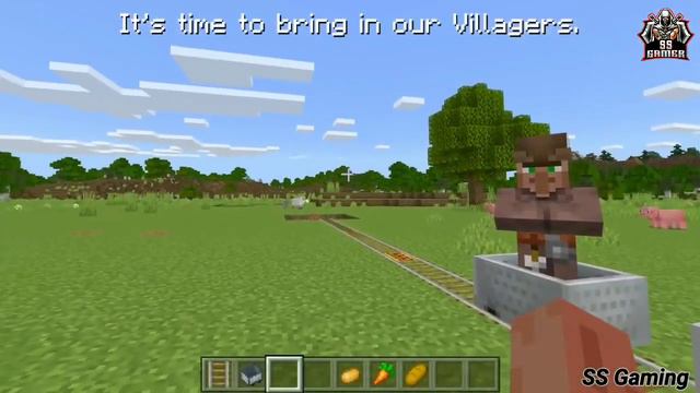 5 EASY 1.19 Starter Farms for Beginners in Minecraft Bedrock !(Iron Farm, XP Farm)#mcpe #starterfar смотреть онлайн