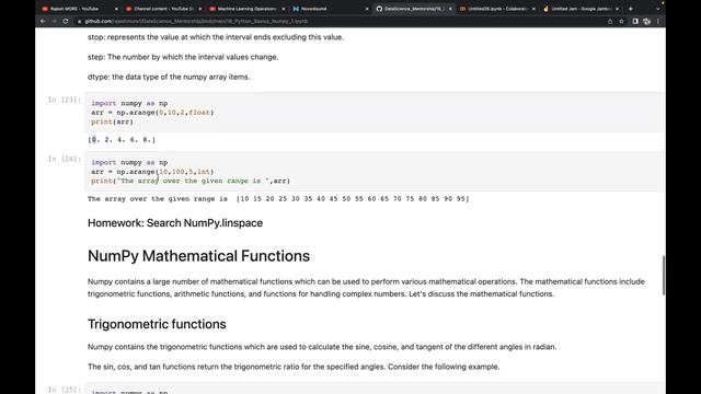 TUTORIAL 19: 18_PYTHON BASICS - NUMPY (PART1) | MARATHI EXPLANATION смотреть онлайн