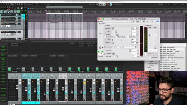 How To Sidechain In REAPER DAW 2019 - Compression and Gating 3 ways смотреть онлайн