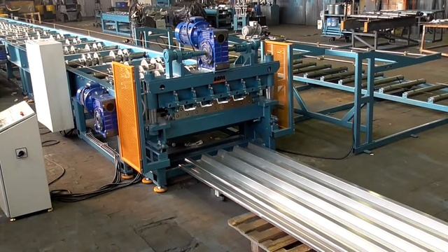 Линия профнастила Н-60 и станок профнастила Н-75. Оборудование для профнастила с высокой гофрой смотреть онлайн