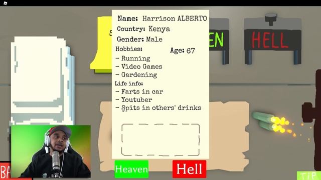 SENDING PEOPLE TO HELL IN ROBLOX... (Roblox Heaven Or Hell) смотреть онлайн