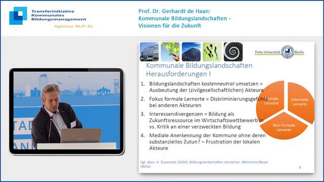 Kommunale Bildungslandschaften: Visionen für die Zukunft - Professor Dr. Gerhard de Haan смотреть онлайн
