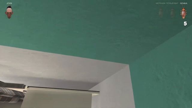 дед ловит меня чайником || Cockroach Simulator ► развлекалка || смотреть онлайн