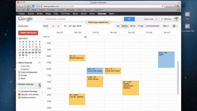 How to: ICS Kalender-Datei in den Google-Kalender importieren смотреть онлайн