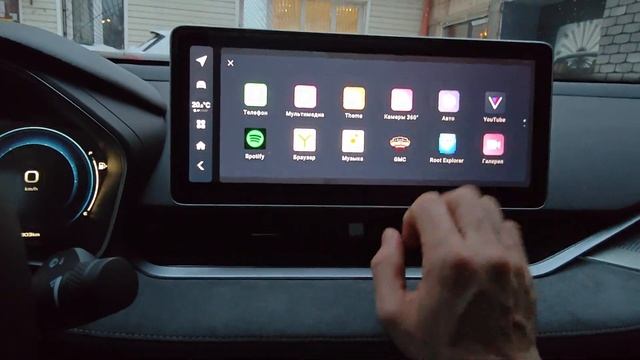 Кастомная прошивка GMC на Geely Preface смотреть онлайн