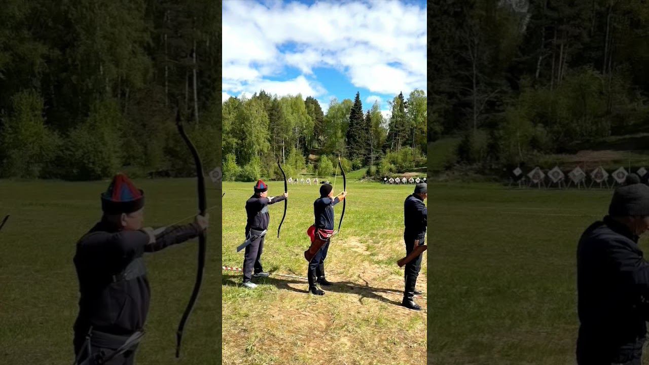 Традиционный лук 70 метров #shorts #traditional #archery смотреть онлайн