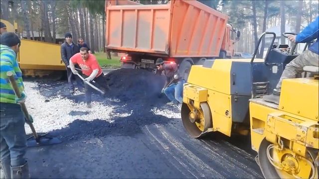 Асфальтирование в Туле и области - РНВ-СТРОЙ (дорожно стоительная компания) смотреть онлайн