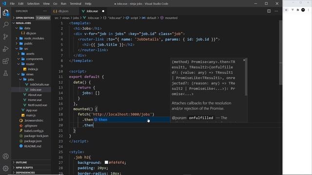 Vue JS 3 Tutorial for Beginners #9 - Fetching Data смотреть онлайн