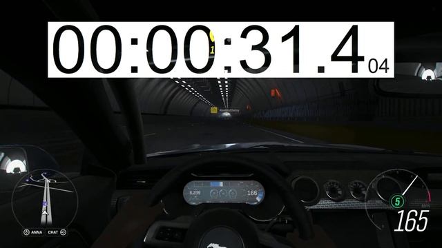 Forza Horizon 4 Ford Mustang GT 2018 0-180 mph [Cockpit View] смотреть онлайн