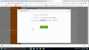 Tenda AC1200 Dual Band WiFi Router Offline firmware upgrade