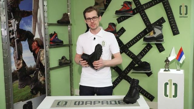 Облегченные ботинки с высоким берцем – модель 816 смотреть онлайн