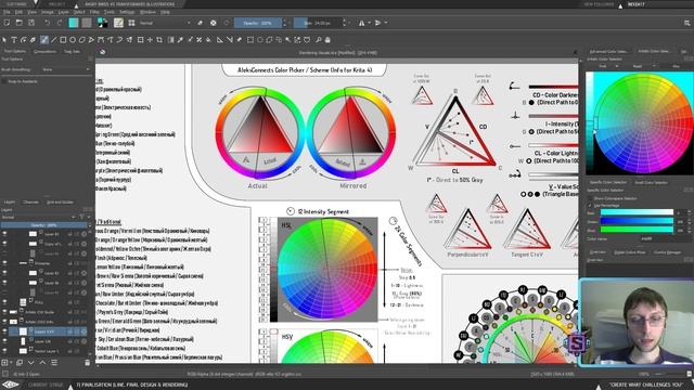 (Говорим о цвете и пути художника) Сессия 1 - Creative Sandbox [RUS/eng] смотреть онлайн