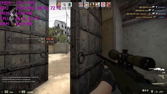 CS:GO - I7 2600 + GTX 950 [Max Settings] (1080p60fps) смотреть онлайн