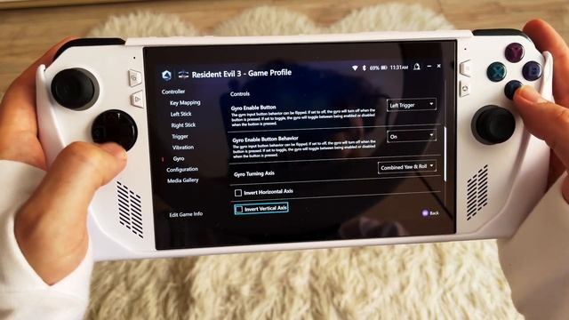 ОБНОВЛЕНИЕ, МЕНЯЮЩЕЕ ВСЁ! ГИРОСКОП НА ASUS ROG ALLY – НАСТРАИВАЕМ И ПРОБУЕМ В ДЕЛЕ