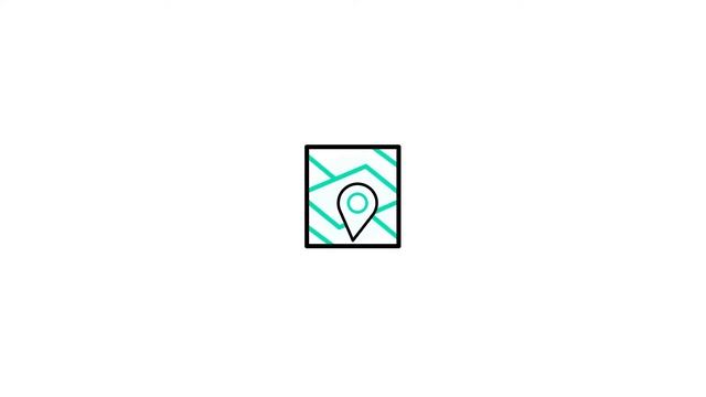 Location icon Lottie JSON animation смотреть онлайн