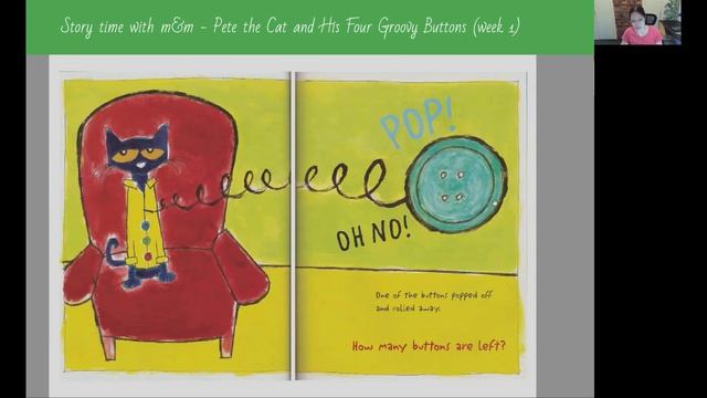 實際線上兒童美語啓蒙 - m&m 第五課 part 2 story time - Brown Bear & Pete the Cat and His Four Groovy Buttons смотреть онлайн