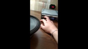 Выдержит ли Эстрадный динамик низкие частоты#Подключаю СЧ как сабвуфер