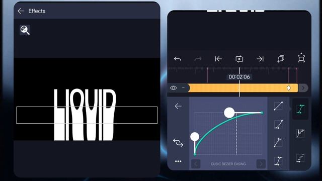 Liquid text animation || alight motion tutorial ? смотреть онлайн