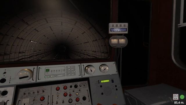 Metro Simulator 2 Московское Метро Первый запуск Учимся смотреть онлайн