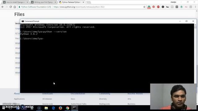 How to Install Django on Windows 10, 8, 7 смотреть онлайн
